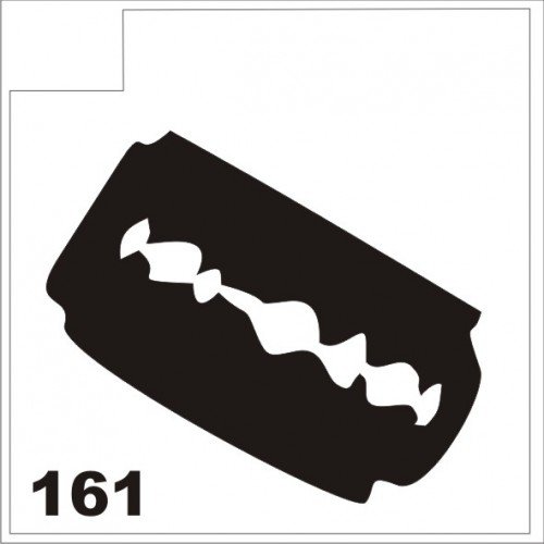 Лезвие трафарет