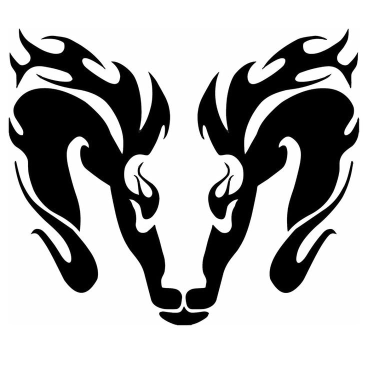 Тату Овен эскизы