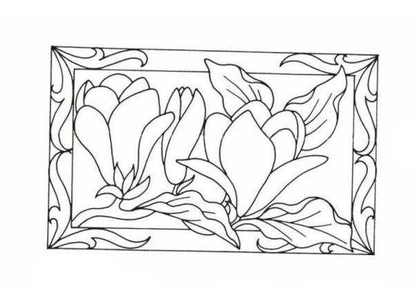 Эскиз витража