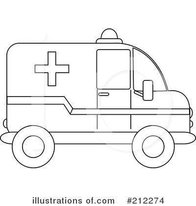 Машина скорой помощи контур