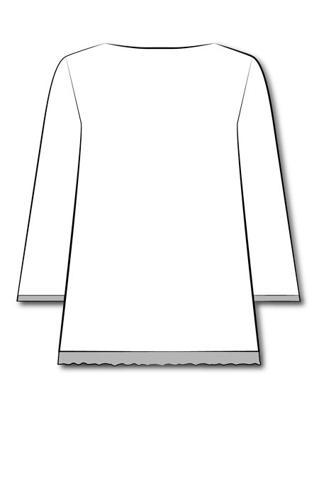 Трафарет рубахи