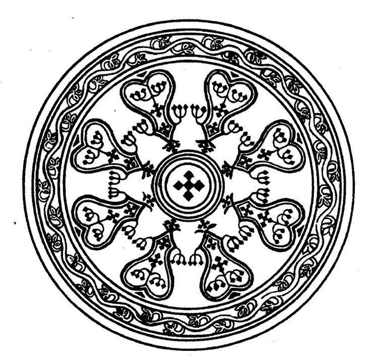 Якутские узоры Харысхал символ Якутии