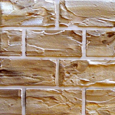 Кирпичи из штукатурки