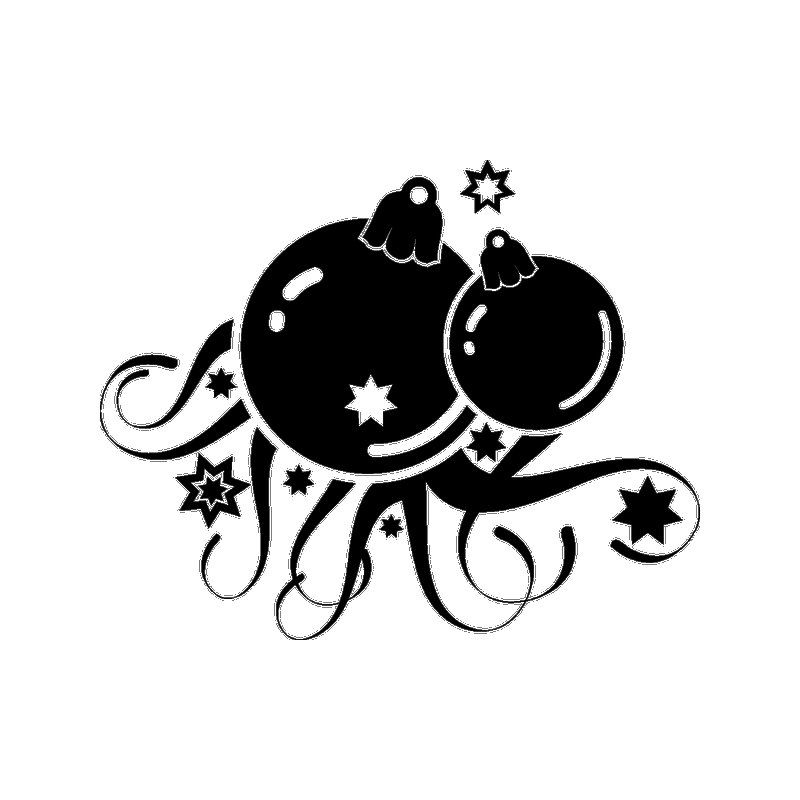 Новогодние силуэты