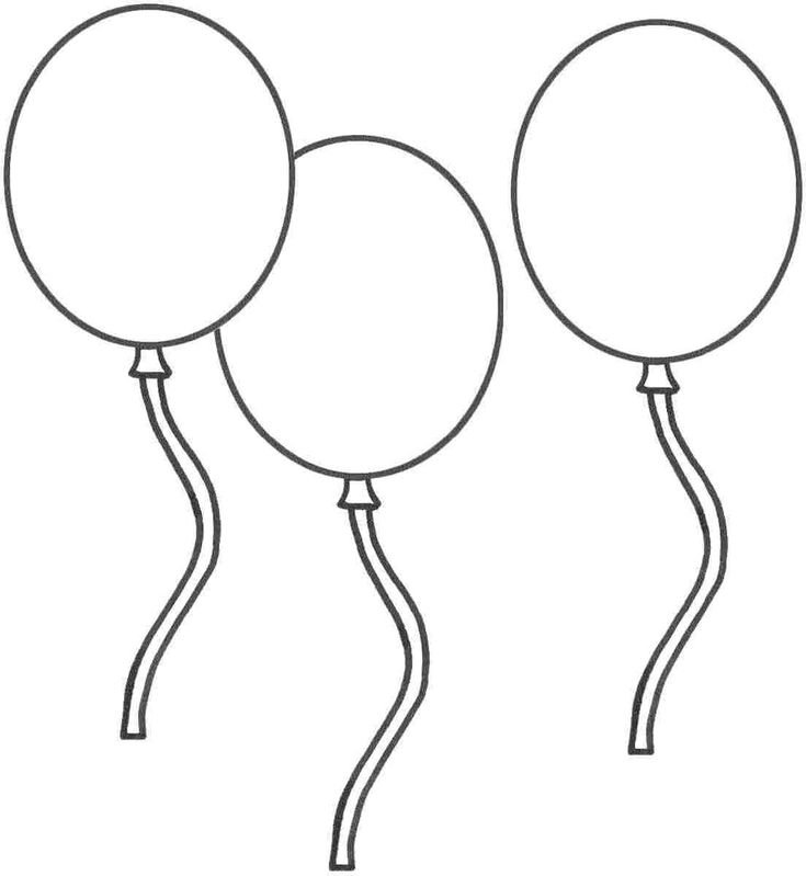 Шарики раскраска