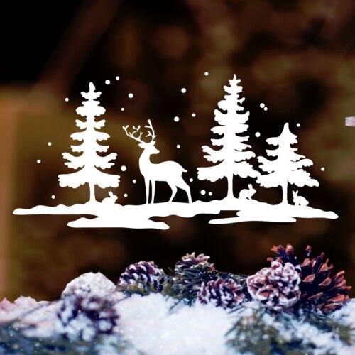 Новогодний декор окон