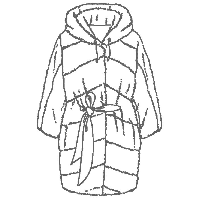 Раскраска шуба