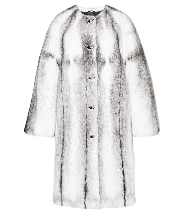 Шуба норковая крестовка