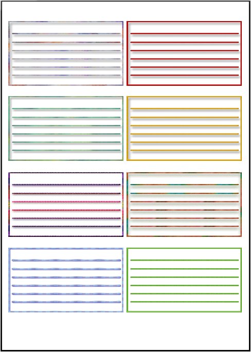 Стикеры для подписи тетрадей