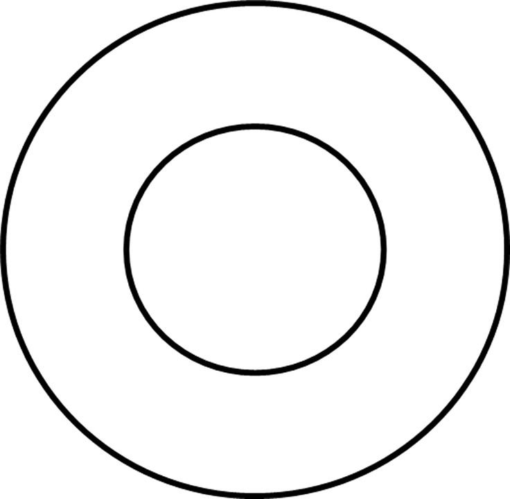 Трафарет кружочки