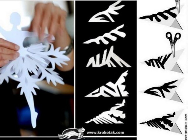 Снежинки балеринки