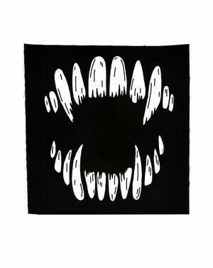 Панк нашивки трафарет