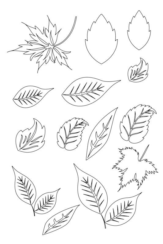 Лиса трафарет для вырезания