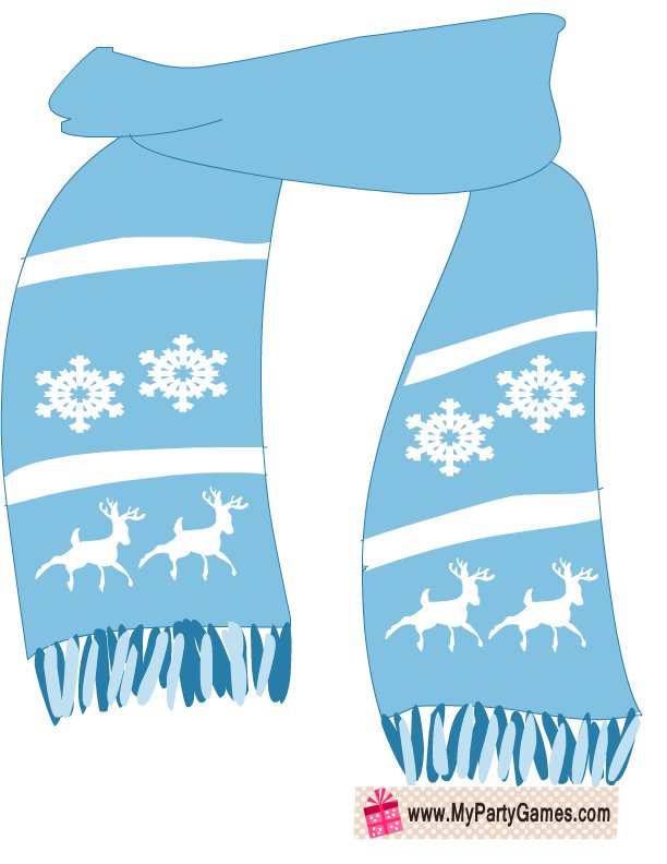 Шарф для вырезания