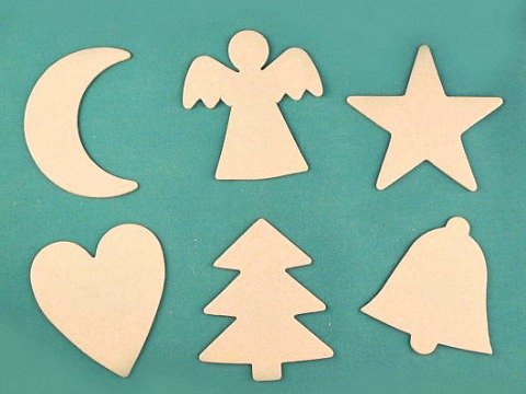 Формочки для имбирного печенья новогодние