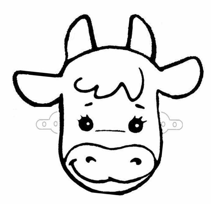 Маска коровы