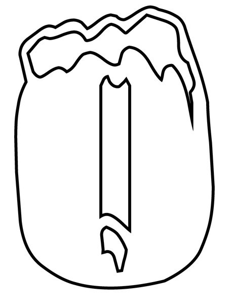 Трафарет с новым годом буквы