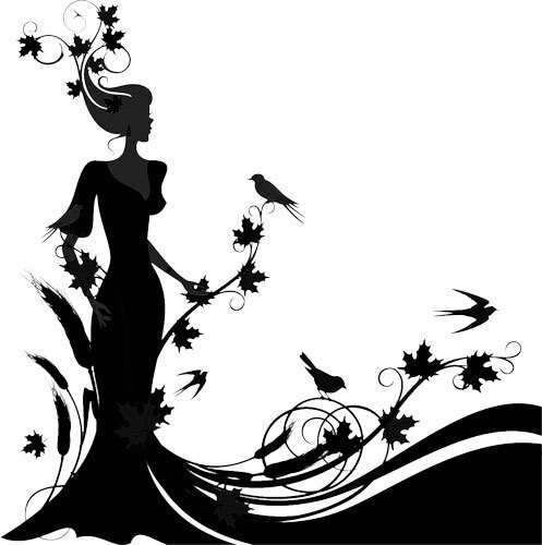 Силуэты для рисования