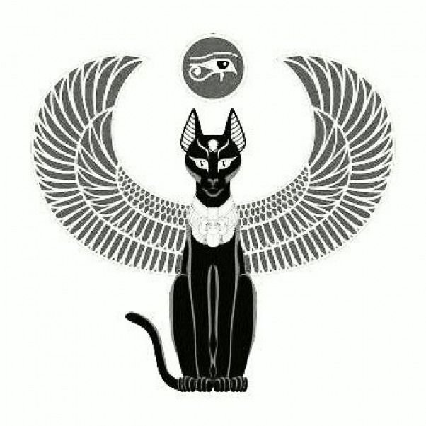 Кошка Бастет символ Египта