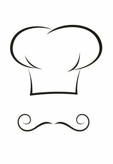 Поварской колпак с усами