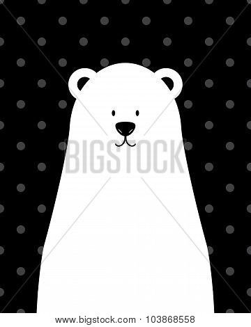 Медведь Минимализм