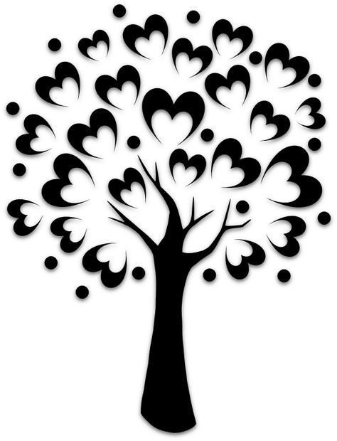 Трафарет "дерево"