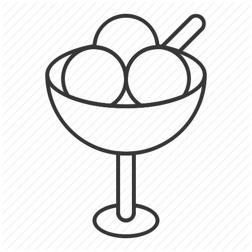 Мороженое в вазочке