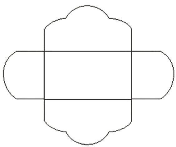 Развертка конверта