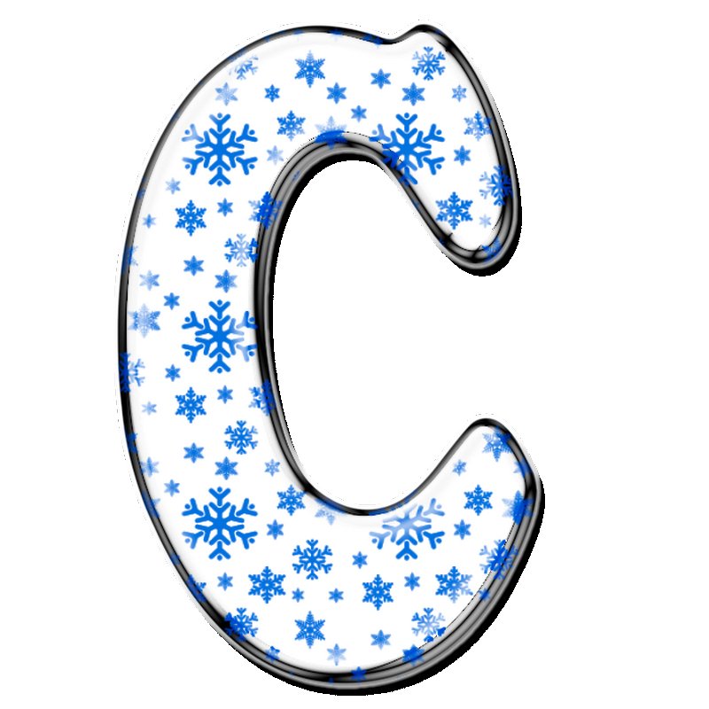 Красивые буквы для нового года