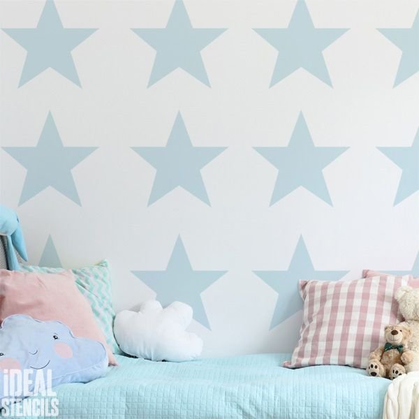 Звезды на стене в детской