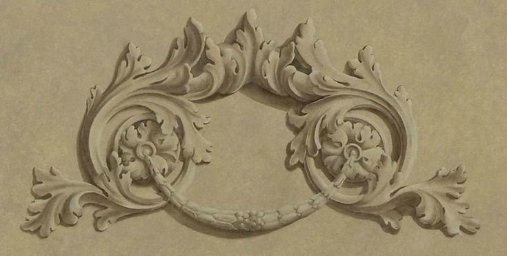 Альфрейная роспись Ренессанс