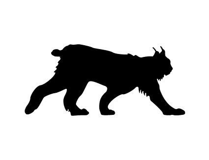 Рысь силуэт