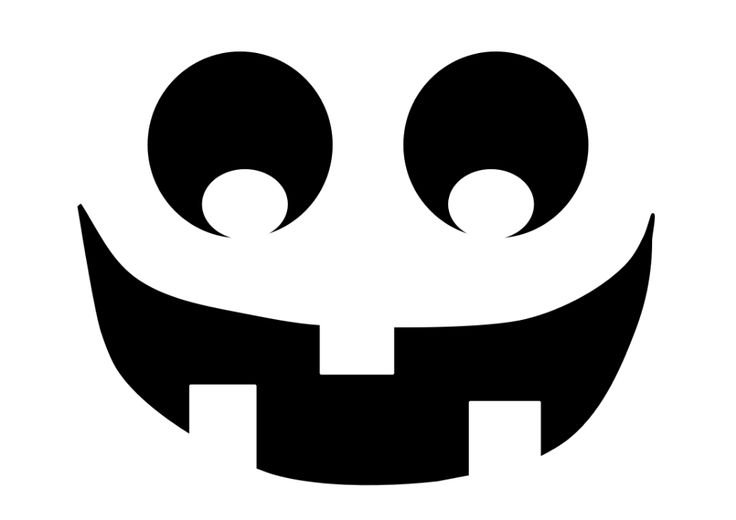 Тыква с глазами