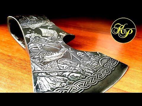 Трафареты для травления на Топорах