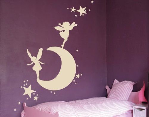 Трафарет в спальню