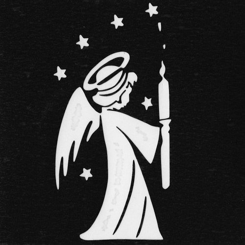 Ангелочки силуэт