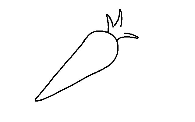 Морковь раскраска для детей