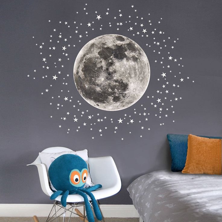 Спальня в космическом стиле