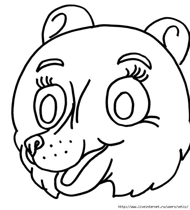 Маска раскраска