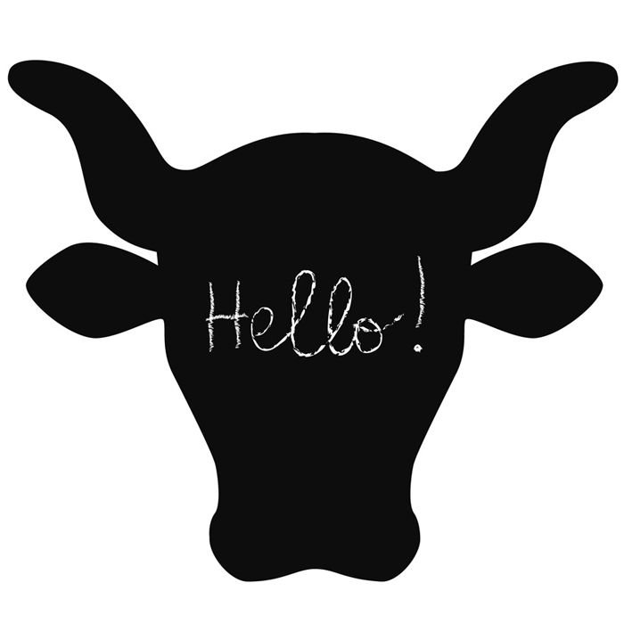 Очертания коровы