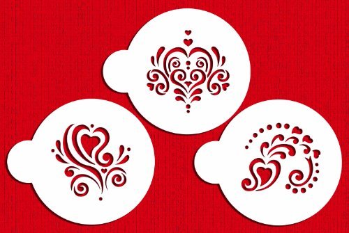 Трафареты для декора печенья