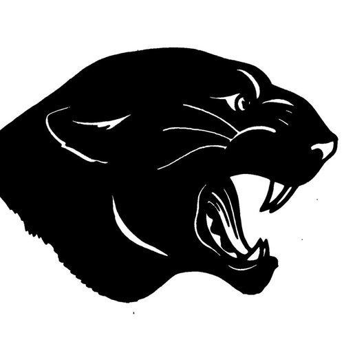 Трафарет пантеры