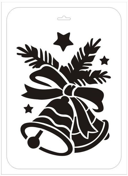 Новогодние трафареты для рисования на окнах