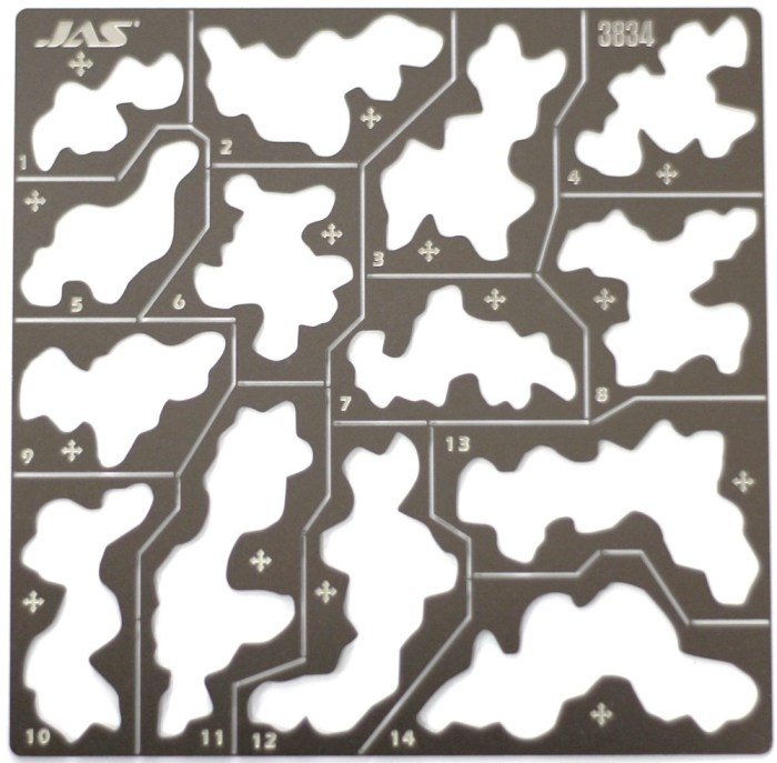 Трафарет камуфляжа для покраски