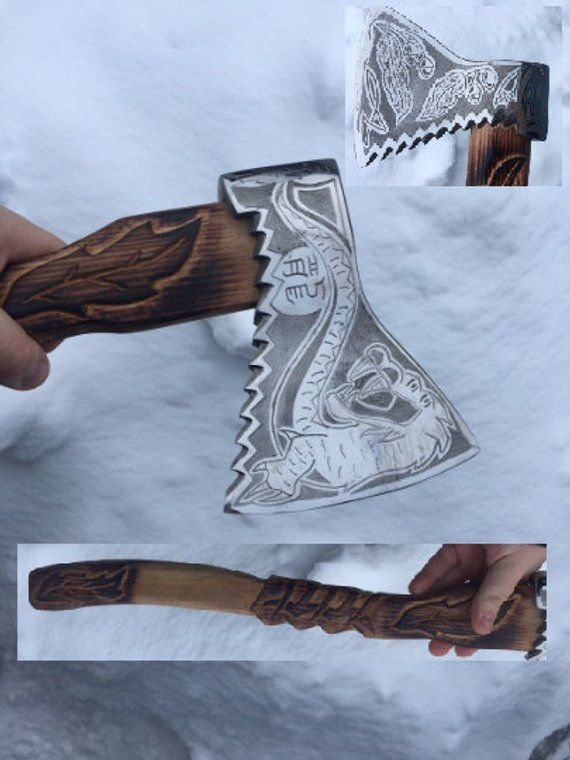 Узоры на топорище