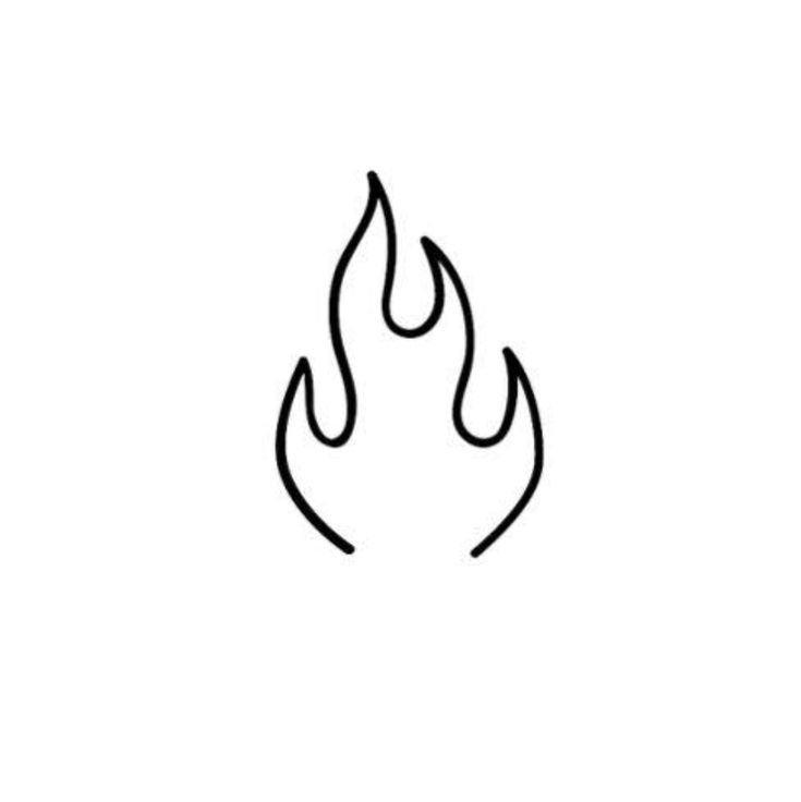 Маленькие тату огонь