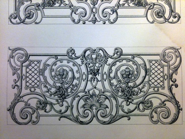 Пальметта орнамент Барокко