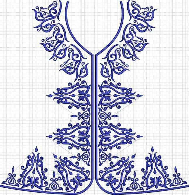 Орнамент для Снегурочки