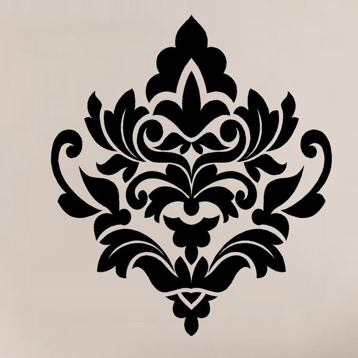 Трафаретные узоры