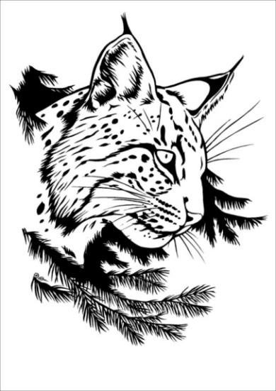 Рысь для выжигания